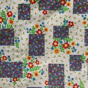 Vintage 70s/80s cotton fabric